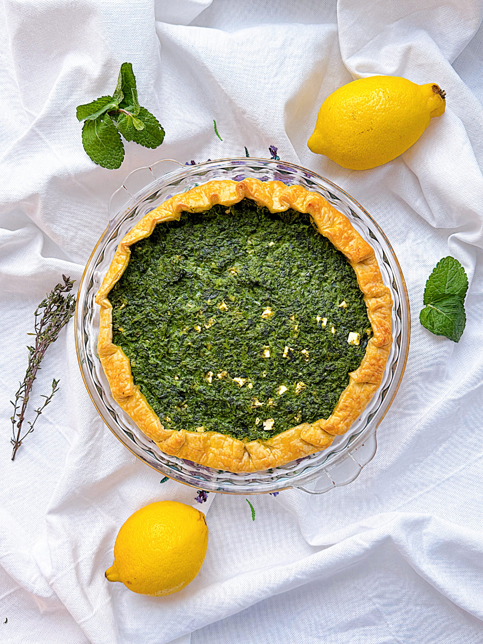 Кіш із сиром фета та шпинатом – Cookittwice рецепти