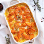 гарбуз запечений з блакитним сиром дорблю