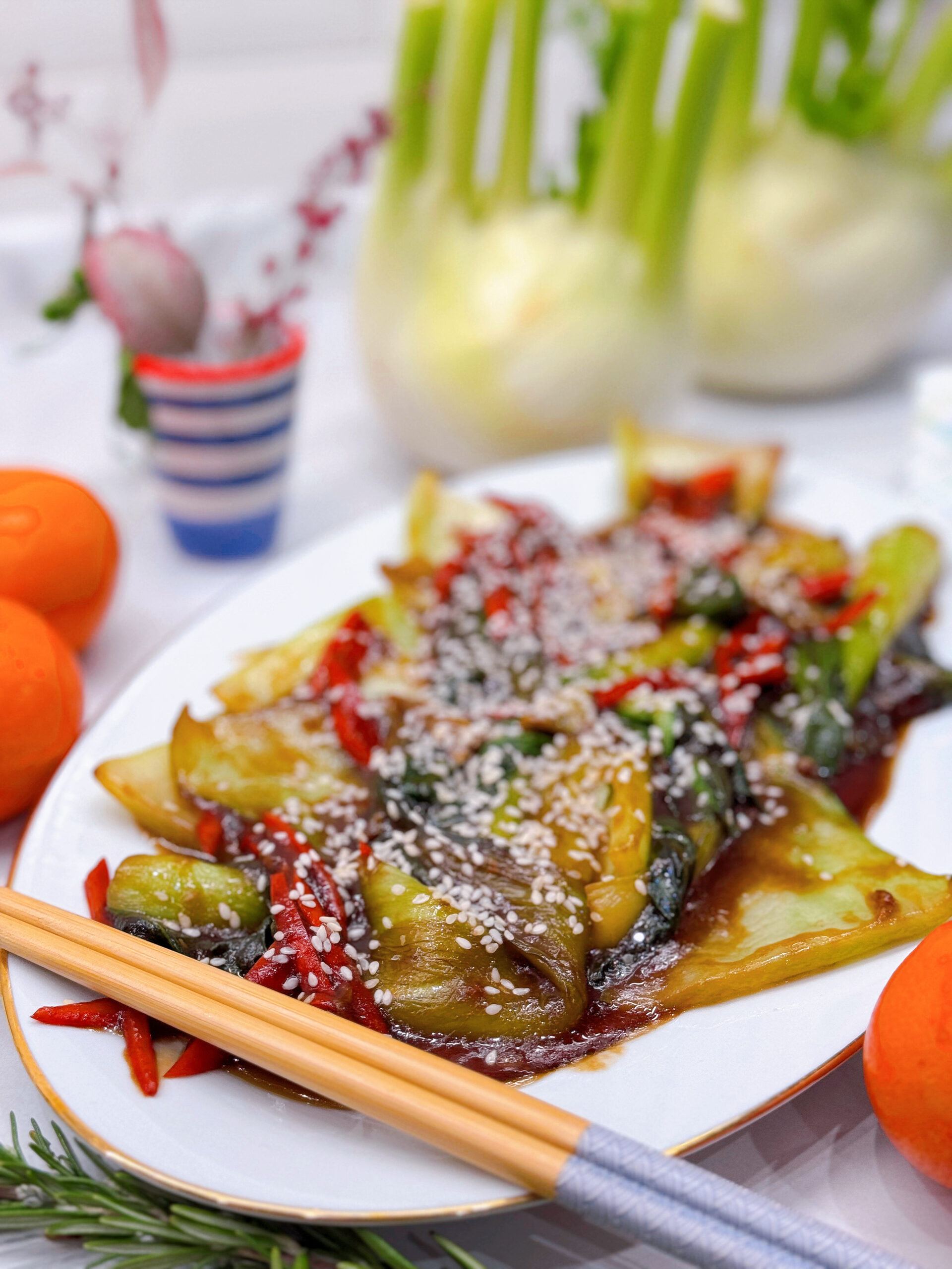 пак-чой смажений