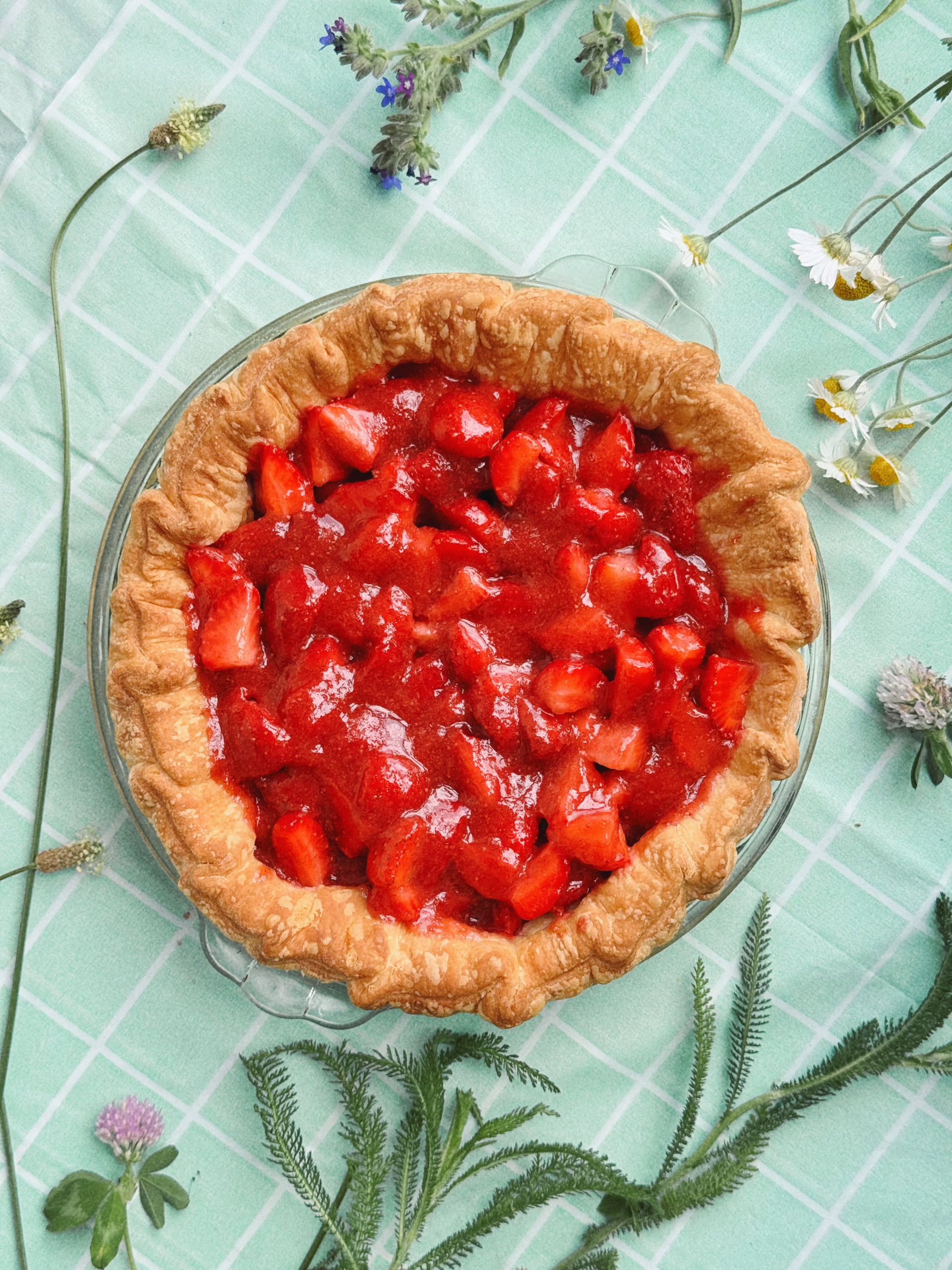 Тарт зі свіжої полуниці. Ідеальний полуничний пиріг