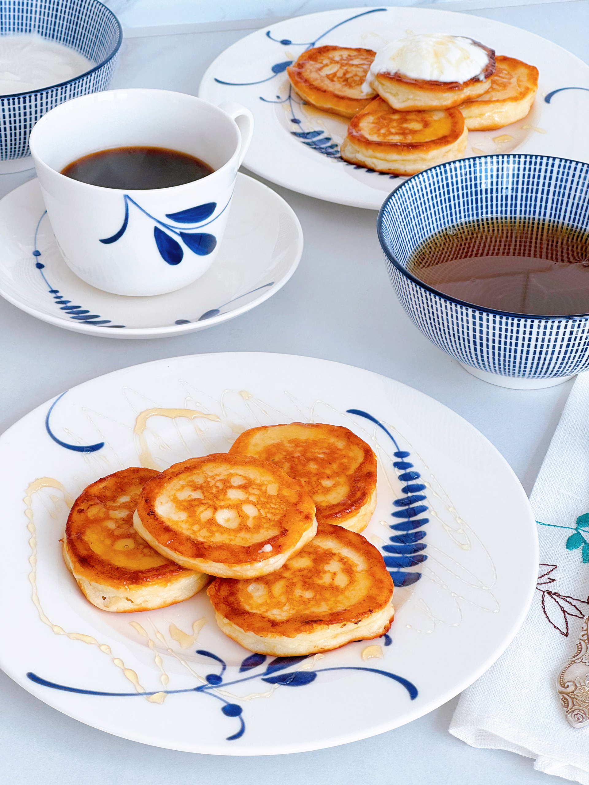 ніжні оладки з рікоти