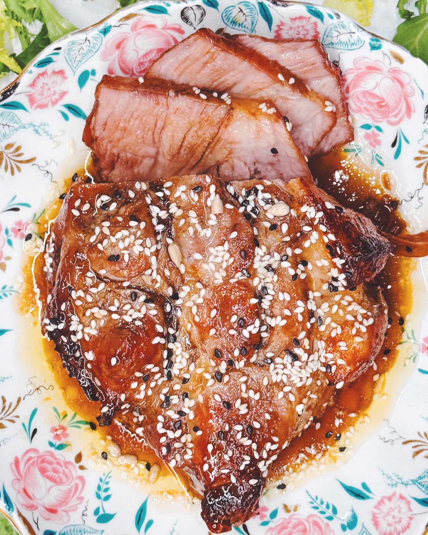 Свинина в карамелі