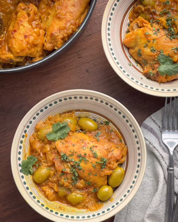 курячі стегна по-марокканськи, тажин з курки