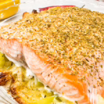 запечений лосось