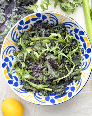 простий салат з кейлу