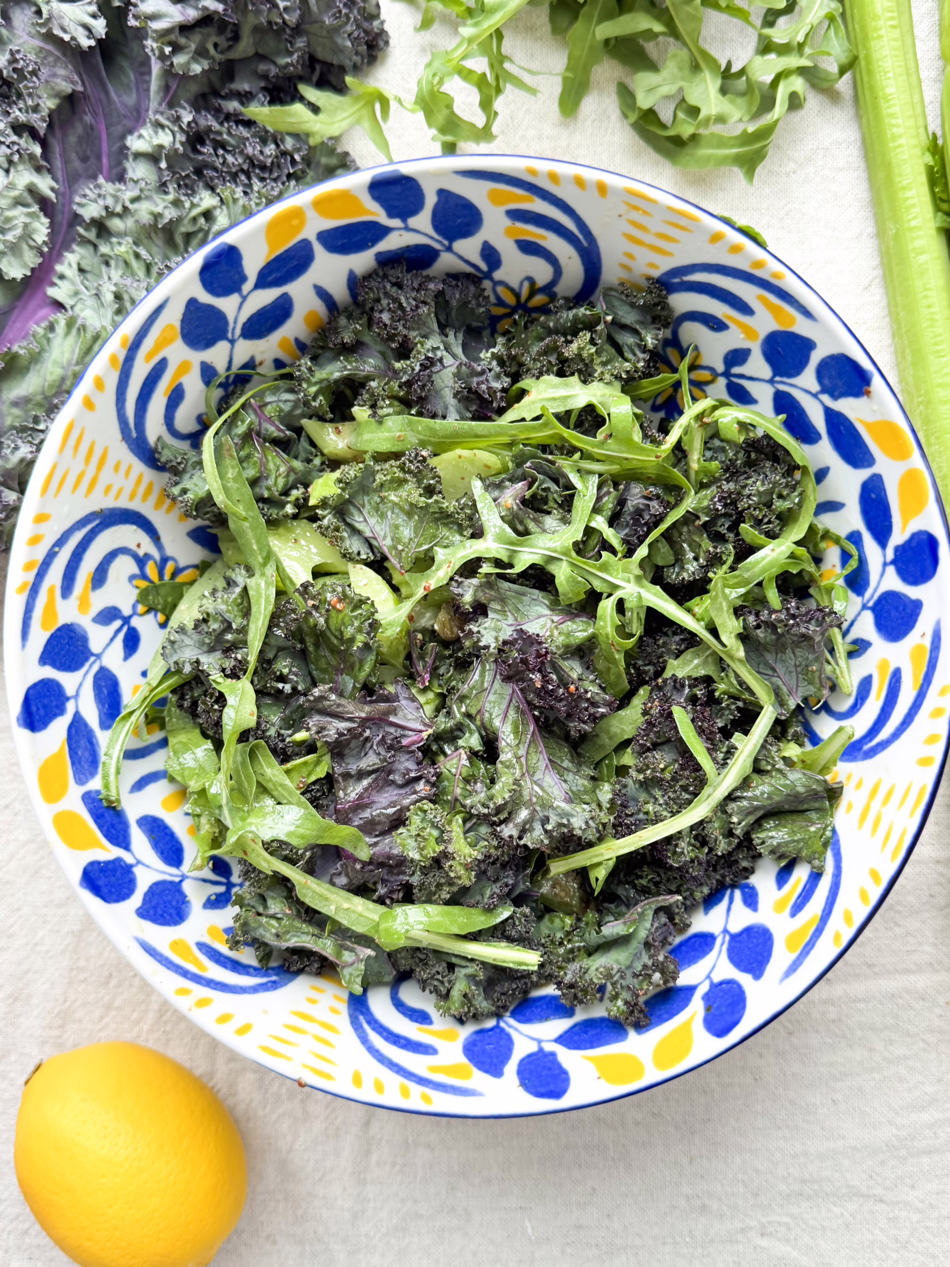 простий салат з кейлу