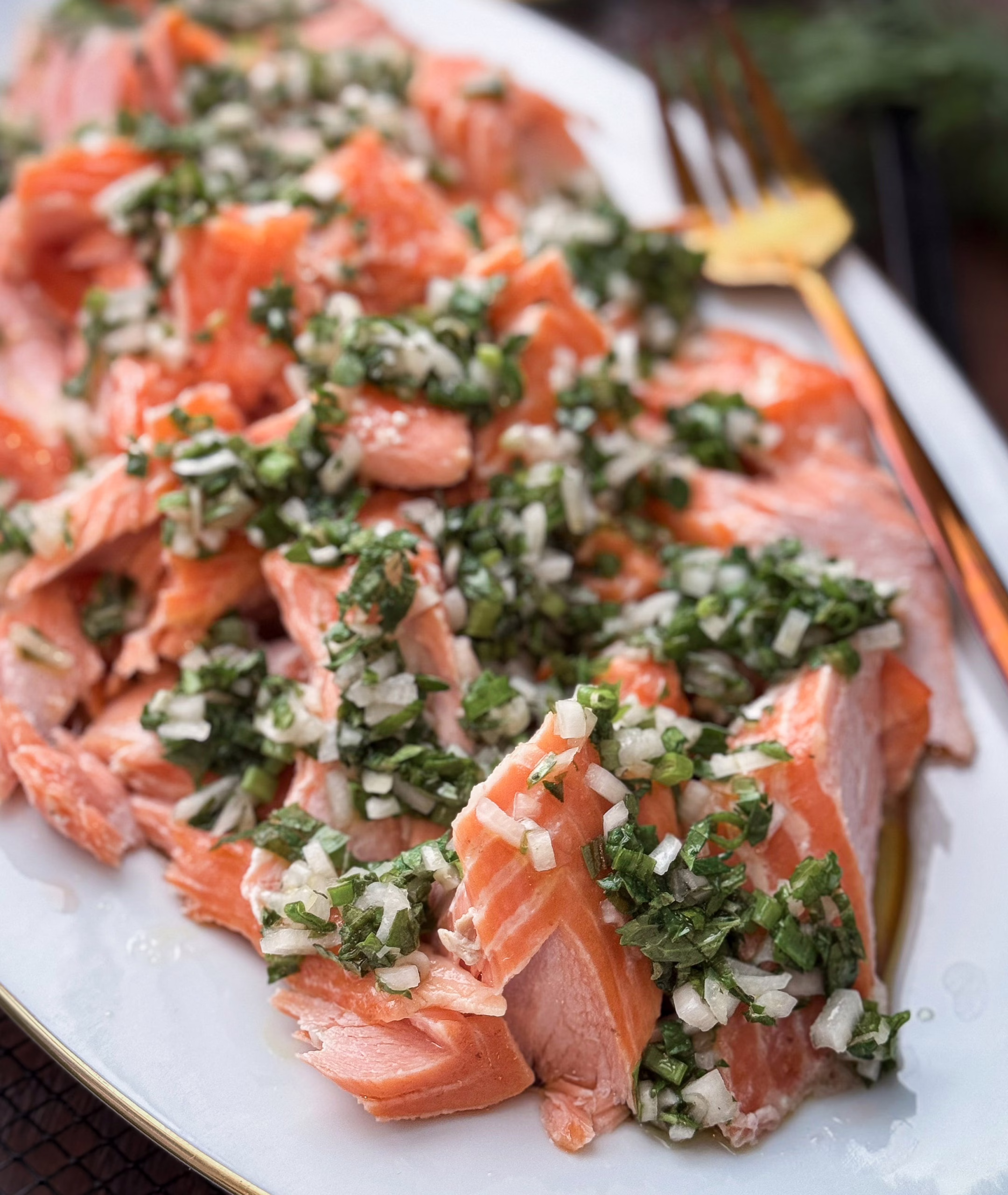 Томлений лосось